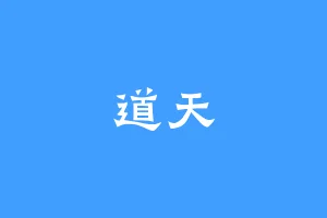 道天