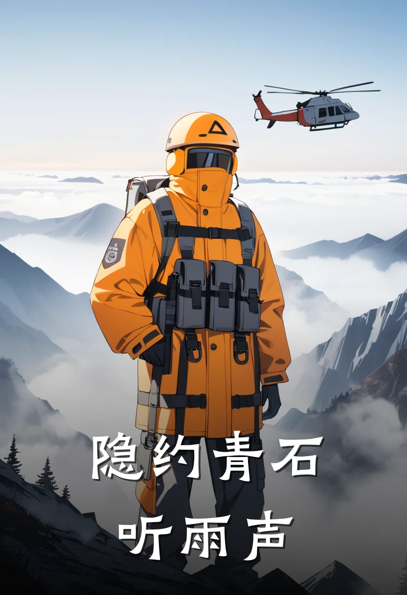 隐约青石听雨声