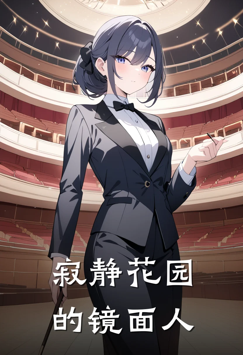 寂静花园的镜面人