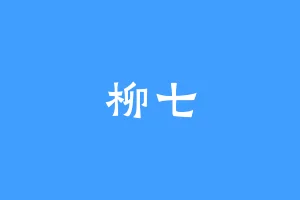 柳七