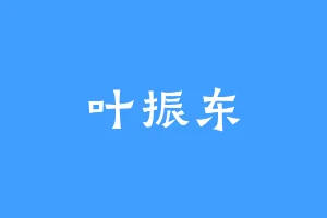 叶振东