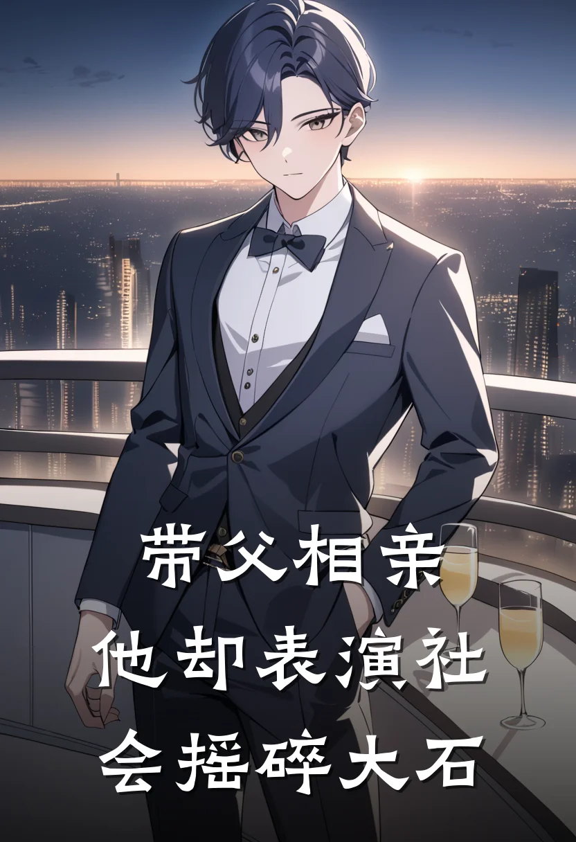 带父相亲，他却表演社会摇碎大石