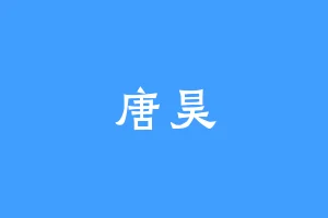 唐昊