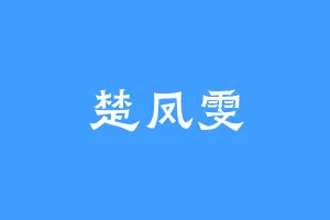 楚凤雯