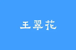 王翠花